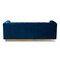 Baxton Studio Loreto Navy Blue Velvet Upholstered Brushed Gold Finished Sofa 157-8864 - alternate 9
